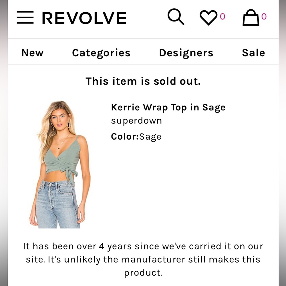 Wrap Crop Top - image 4